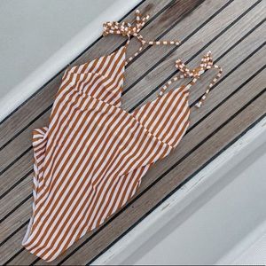 One piece bathing suit